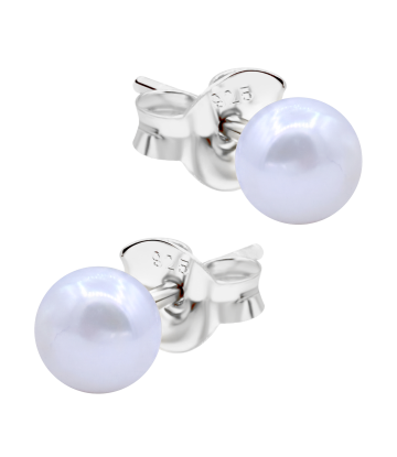 Pearl Silver Stud Earring STS-7092